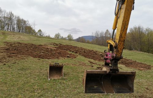 Projekta površina kjer se bo zaraslo dolgoročno vzdrževano suho travišče