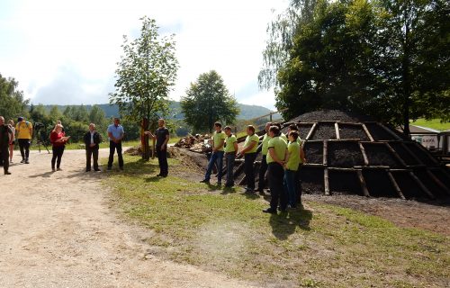 Prižig kope na Gorjancih