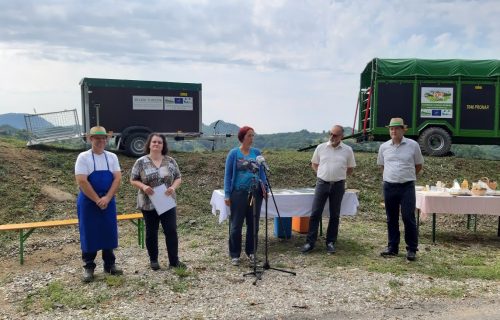 Otvoritev predaje prikolic v uporabo Haloze