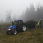 Deževna 9. tradicionalna prostovoljna akcija čiščenja zaraščajočih travišč na Pohorju